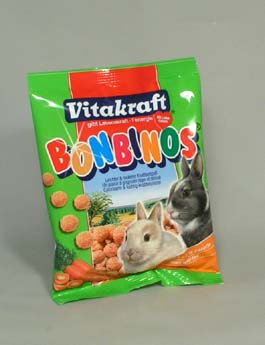 Vitakraft Rodent Rabbit poch. BonBinos Carrot 40g
