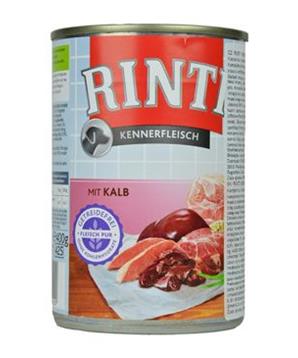 Rinti Dog konzerva telecí 400g