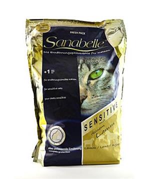 Bosch Cat Sanabelle Sensitive jehněčí s rýží 2kg