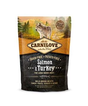 Carnilove Dog Salmon & Turkey for LB Adult  NEW 1,5kg