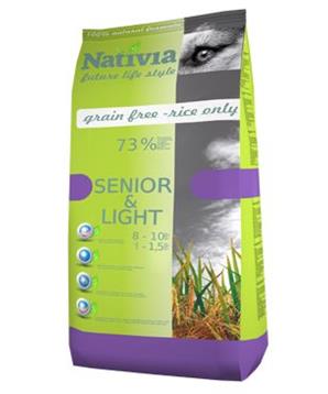 Nativia Dog Senior&Light 15kg
