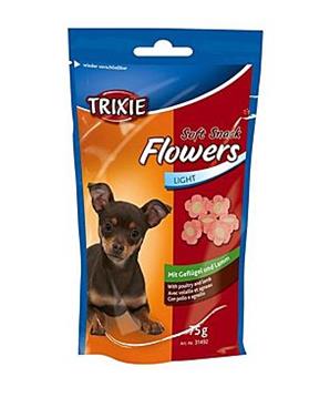 Trixie Flowers jehněč/kuřecí kytičky pro psy 75g TR