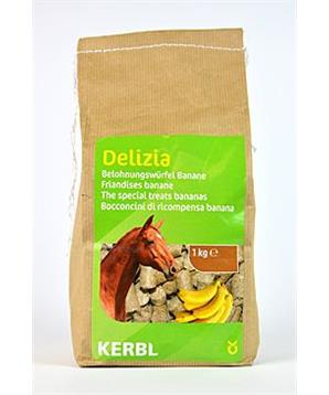 Pochoutka pro koně DELIZIA banán 1kg